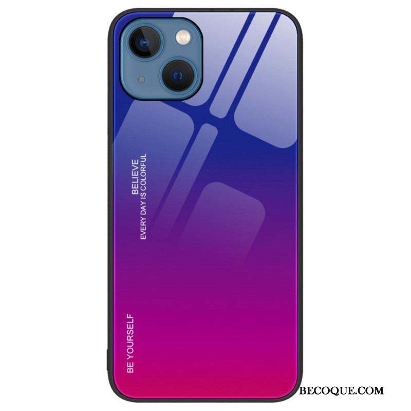 Coque iPhone 14 Plus Verre Trempé Be Yourself