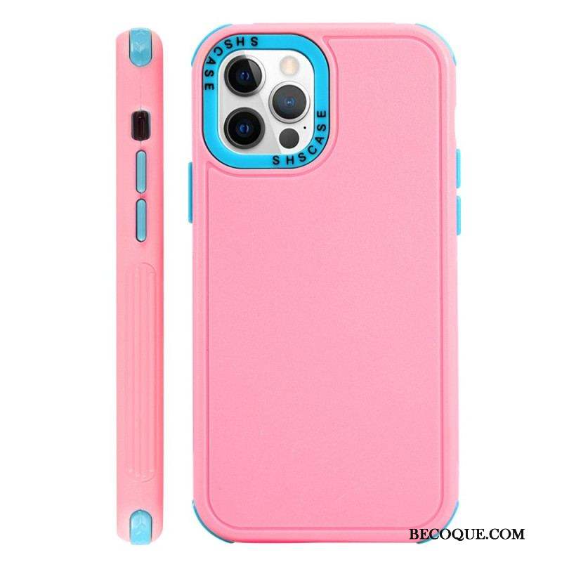 Coque iPhone 14 Pro Bicolore Coins Renforcés