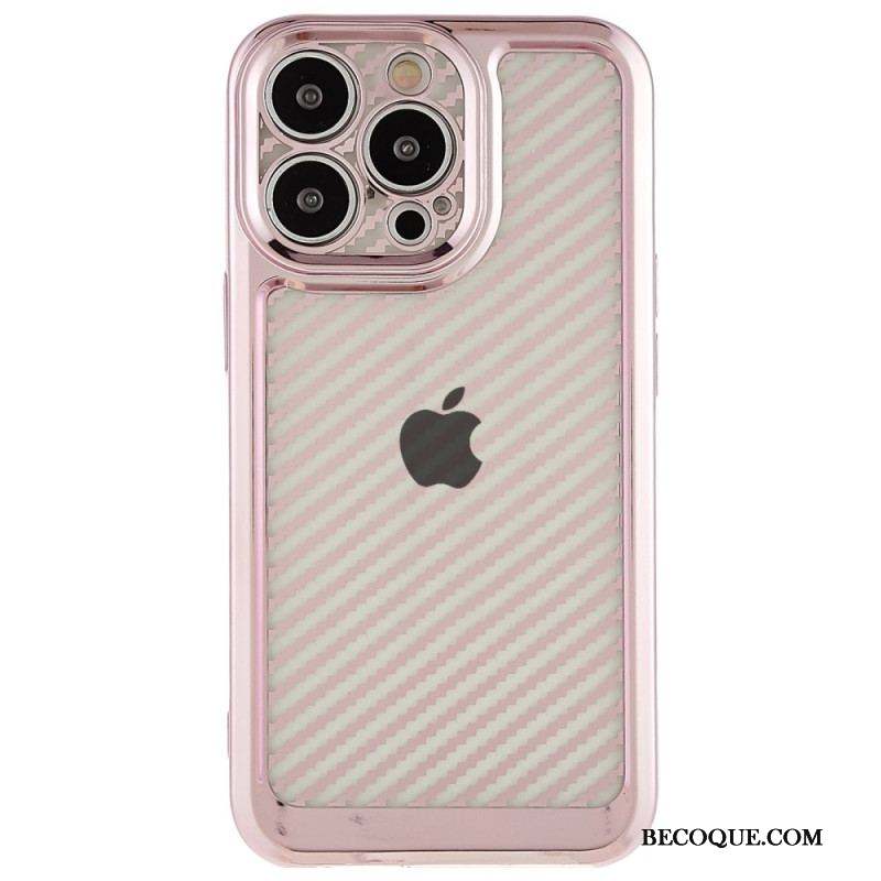 Coque iPhone 14 Pro Fibre Carbone Stylée