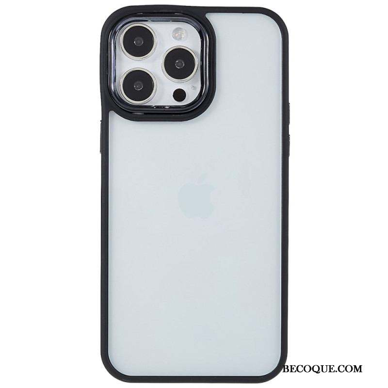 Coque iPhone 14 Pro Max Transparente Rebords Colorés