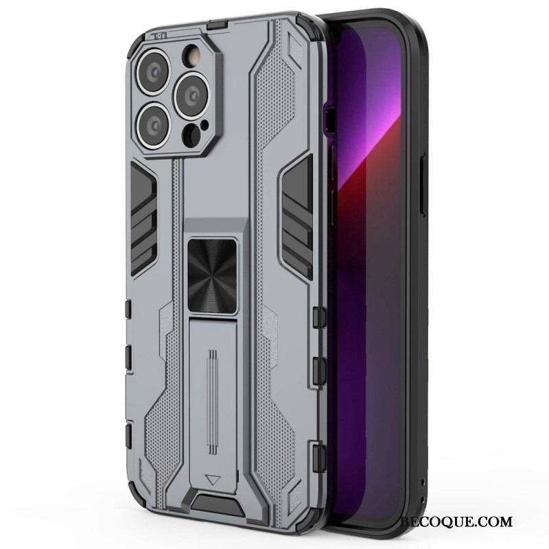 Coque iPhone 14 Pro Support Amovible Vertical et Horizontal