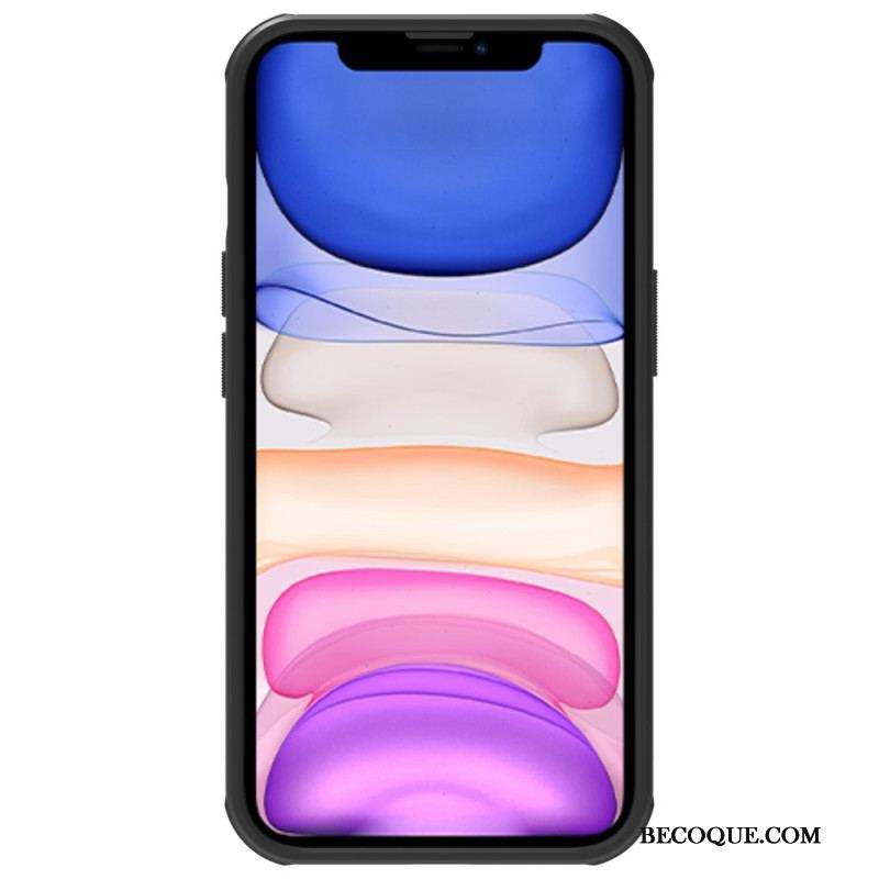 Coque iPhone 14 Rigide Givré Nillkin