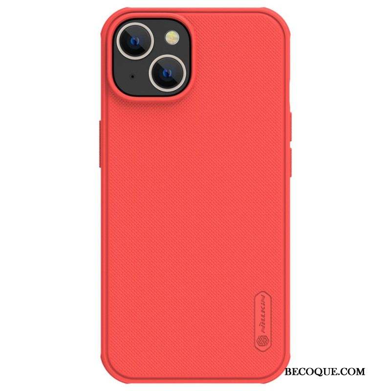 Coque iPhone 14 Rigide Givré Nillkin