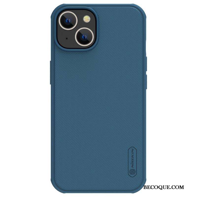 Coque iPhone 14 Rigide Givré Nillkin