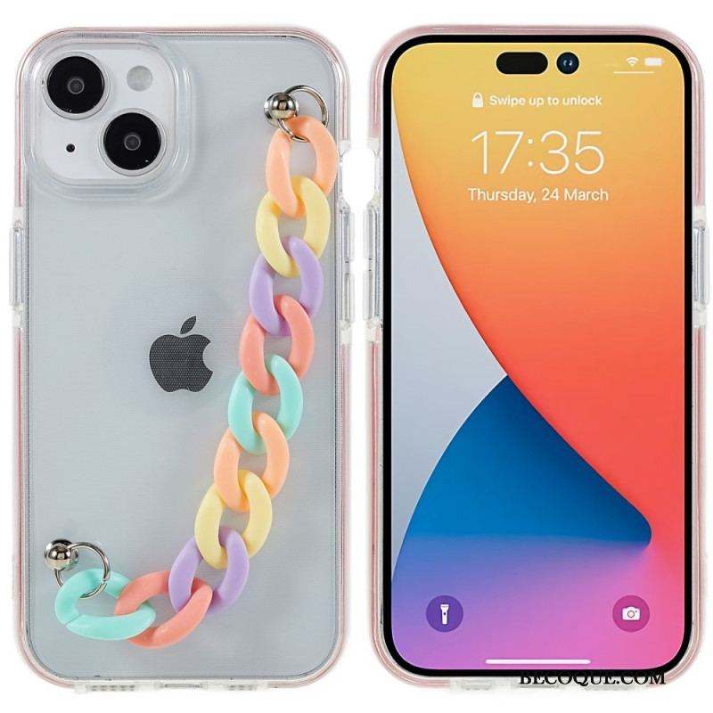 Coque iPhone 14 Silicone Bracelet