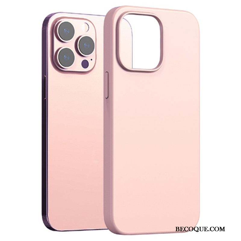 Coque iPhone 14 Silicone Luxe