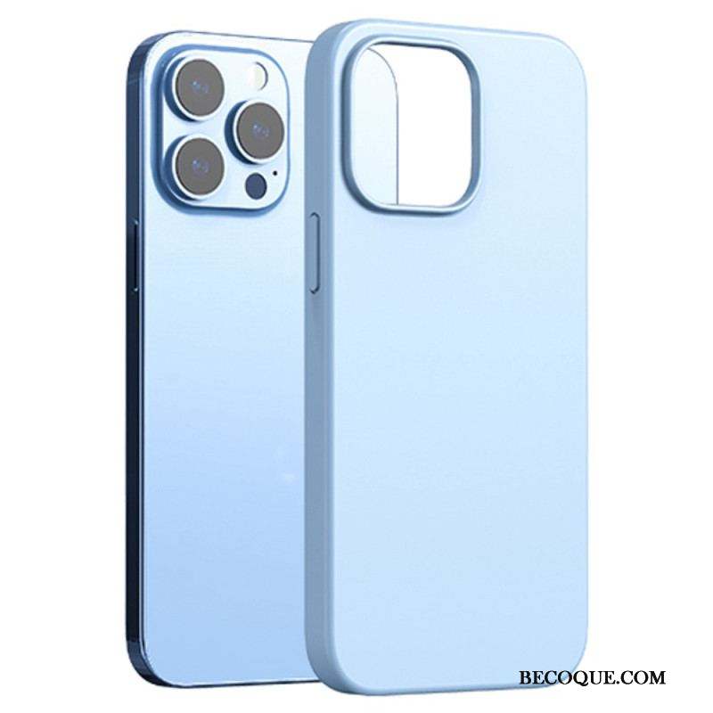 Coque iPhone 14 Silicone Luxe