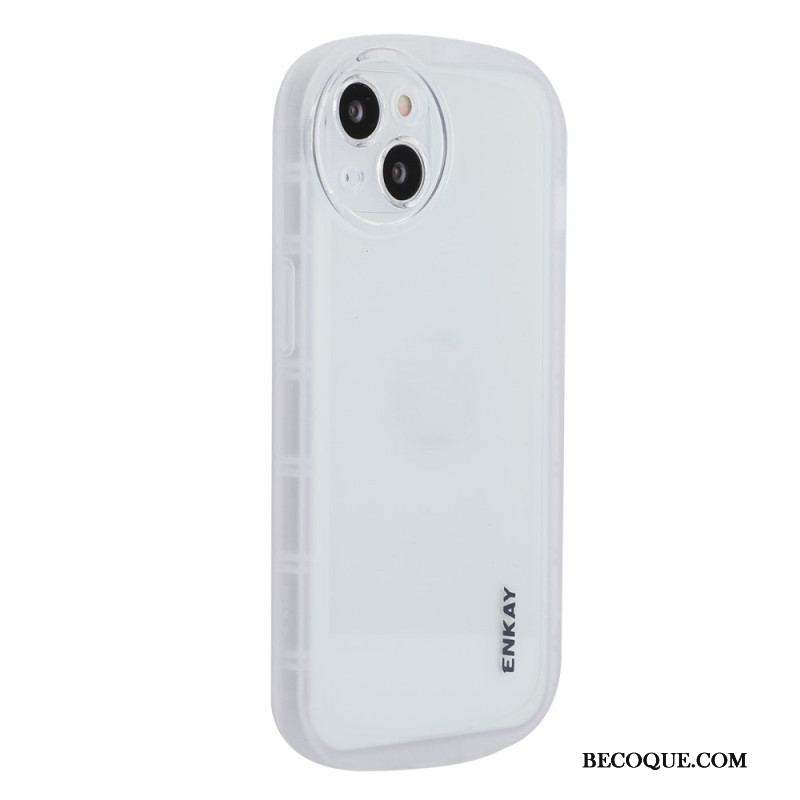 Coque iPhone 14 Silicone Mat Enkay