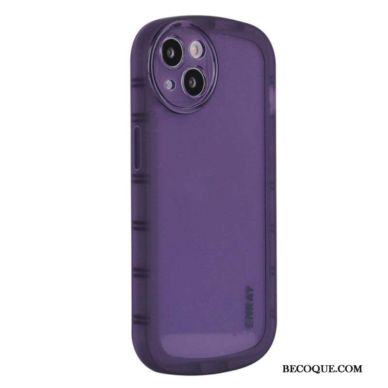 Coque iPhone 14 Silicone Mat Enkay