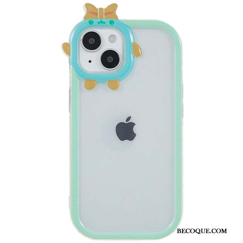 Coque iPhone 14 Transparente Cartoon