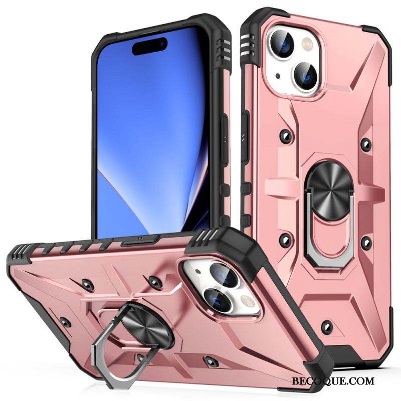 Coque iPhone 15 Plus Anneau-Support Magnétique