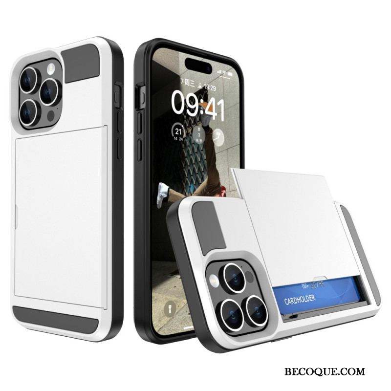 Coque iPhone 15 Plus Porte-Carte à Glissière