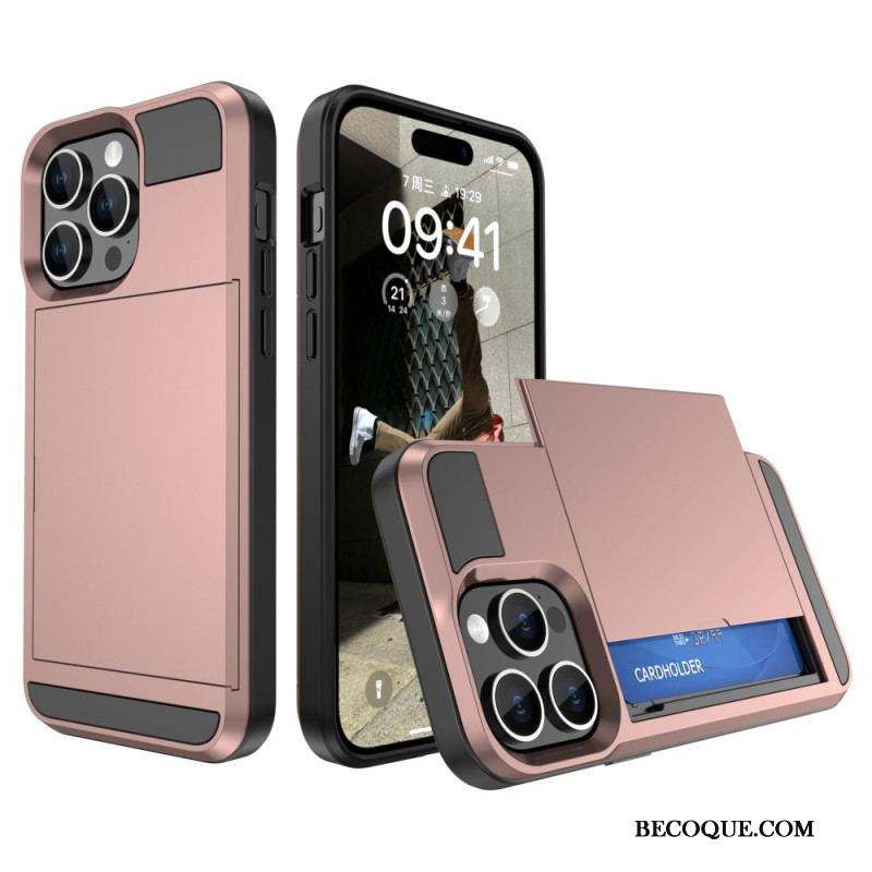 Coque iPhone 15 Plus Porte-Carte à Glissière