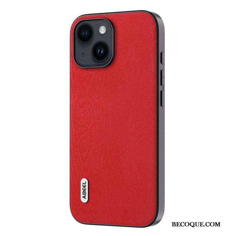 Coque iPhone 15 Plus Stylée Bois ABEEL