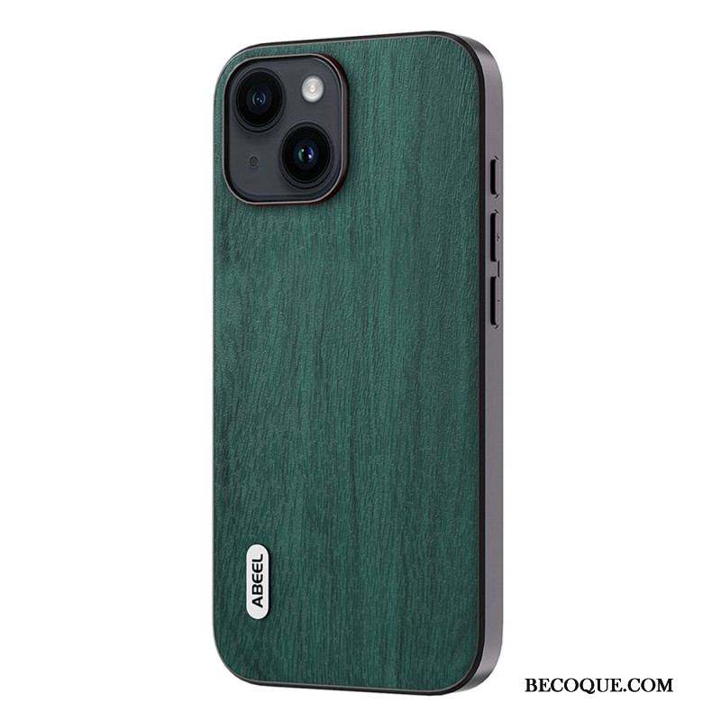 Coque iPhone 15 Plus Stylée Bois ABEEL