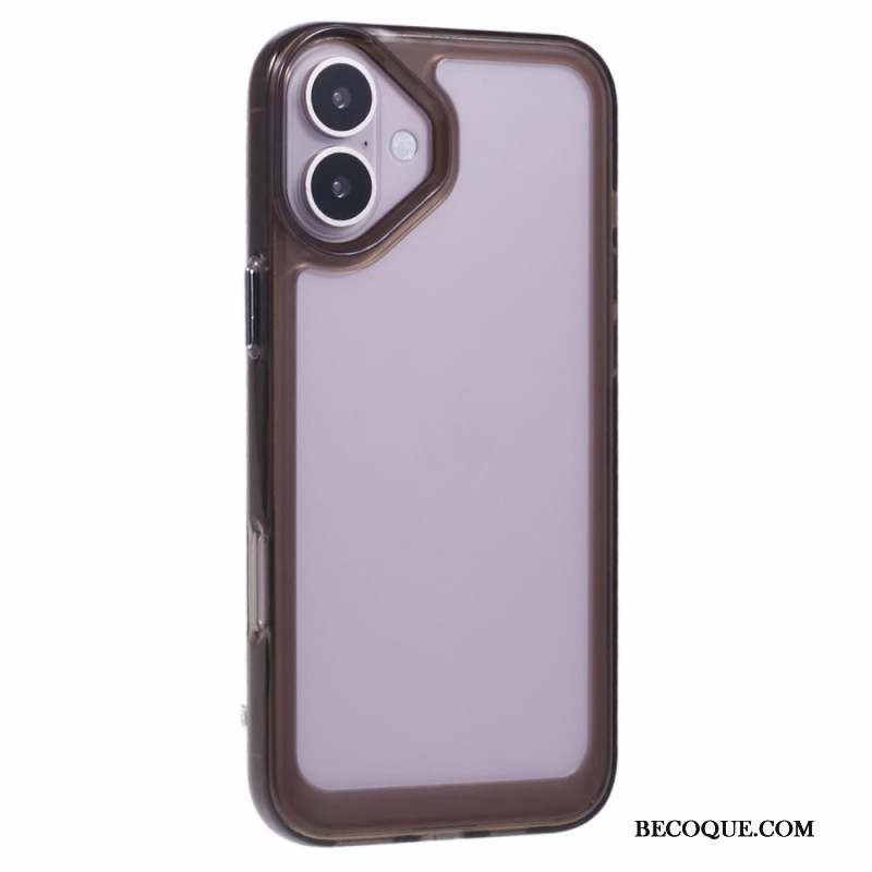 Coque iPhone 16 Hybride Transparente