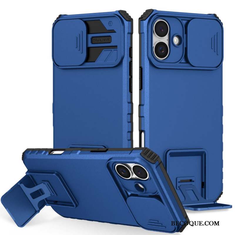 Coque iPhone 16 Plus Curseur de Caméra et Support