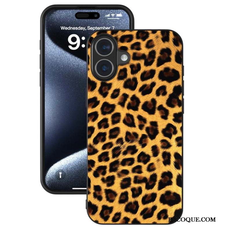 Coque iPhone 16 Plus Léopard ABEEL