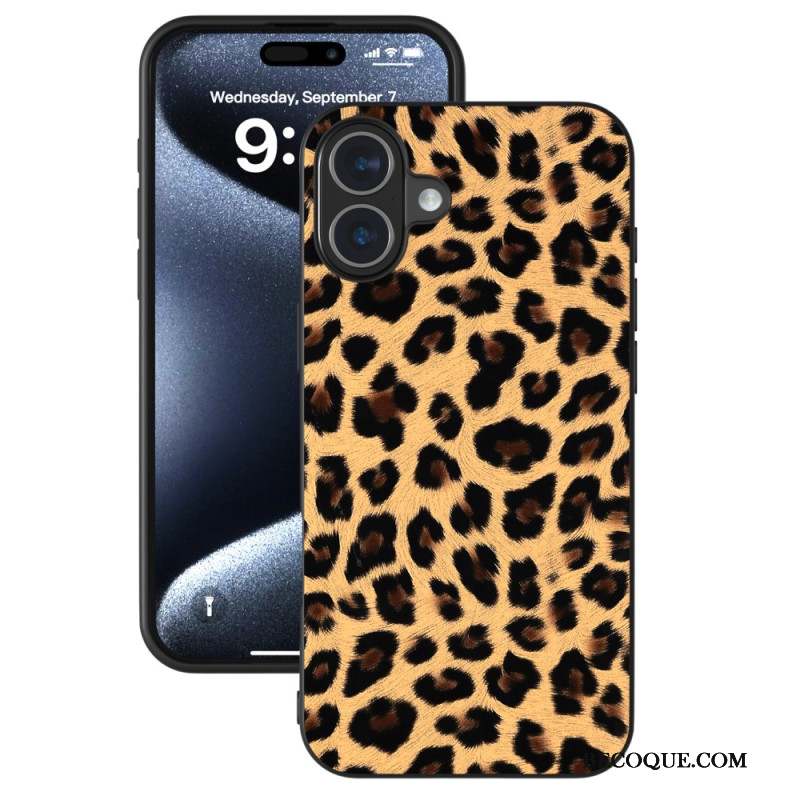 Coque iPhone 16 Plus Léopard ABEEL