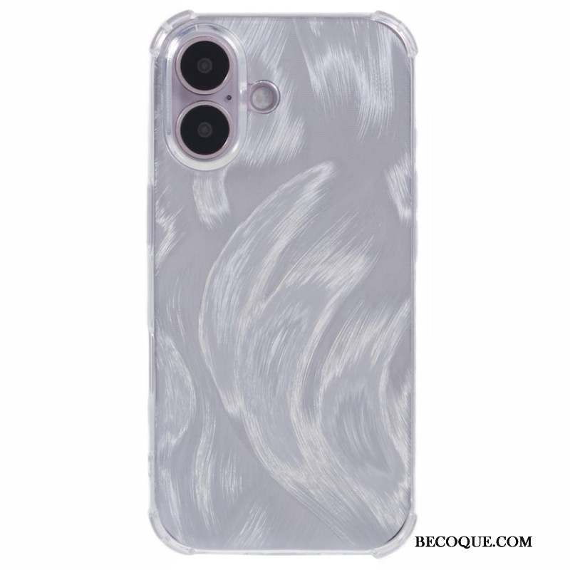 Coque iPhone 16 Plus Papier Brillant Amovible