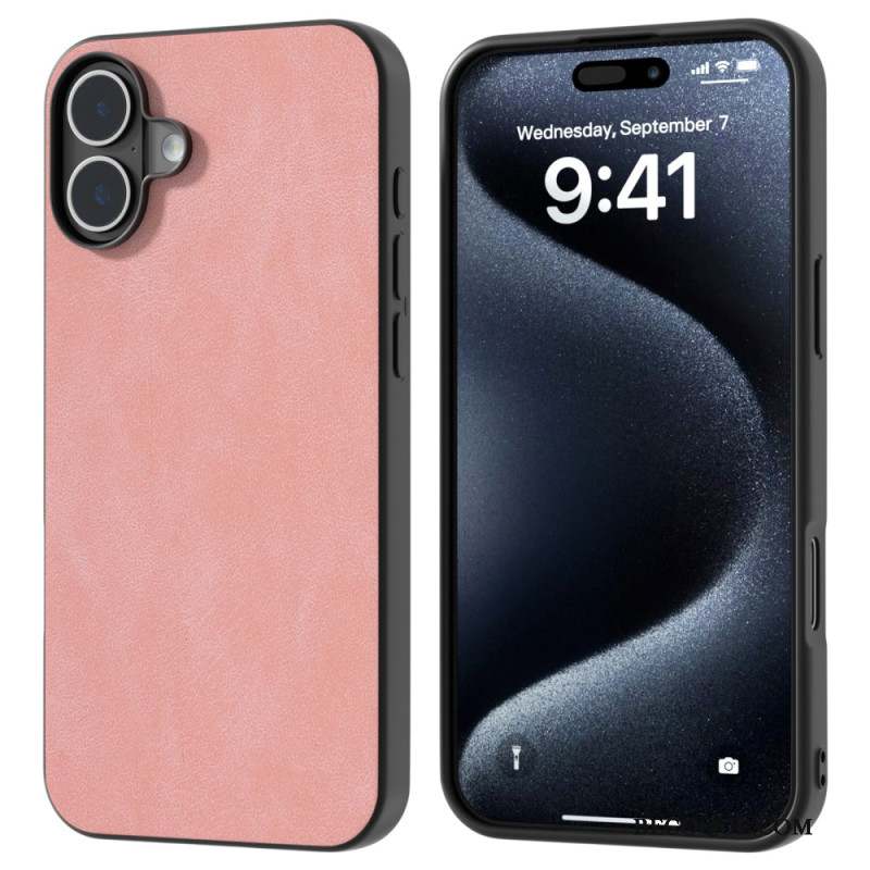 Coque iPhone 16 Plus Style Cuir