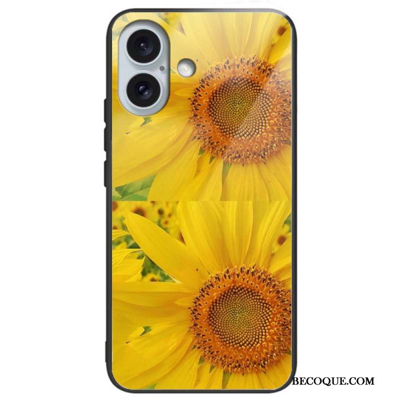 Coque iPhone 16 Plus Verre Trempé Différents Graphiques