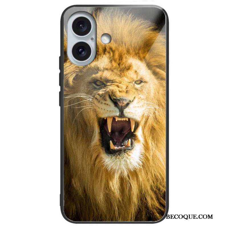 Coque iPhone 16 Plus Verre Trempé Différents Motifs