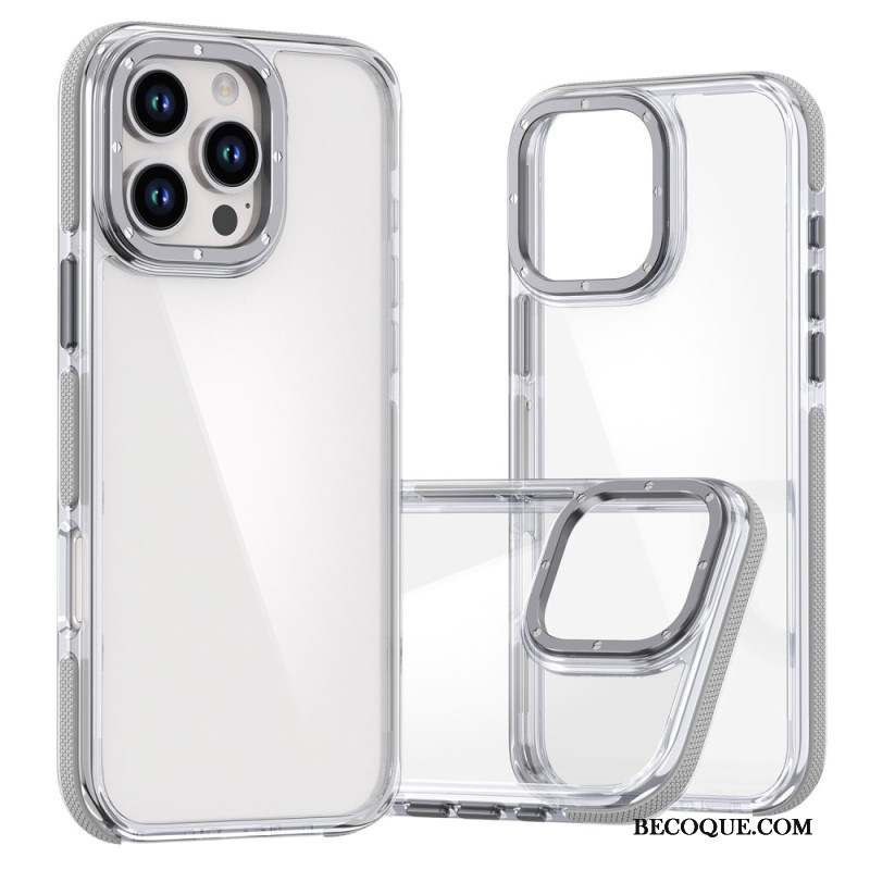 Coque iPhone 16 Pro Anti-Chute Transparente