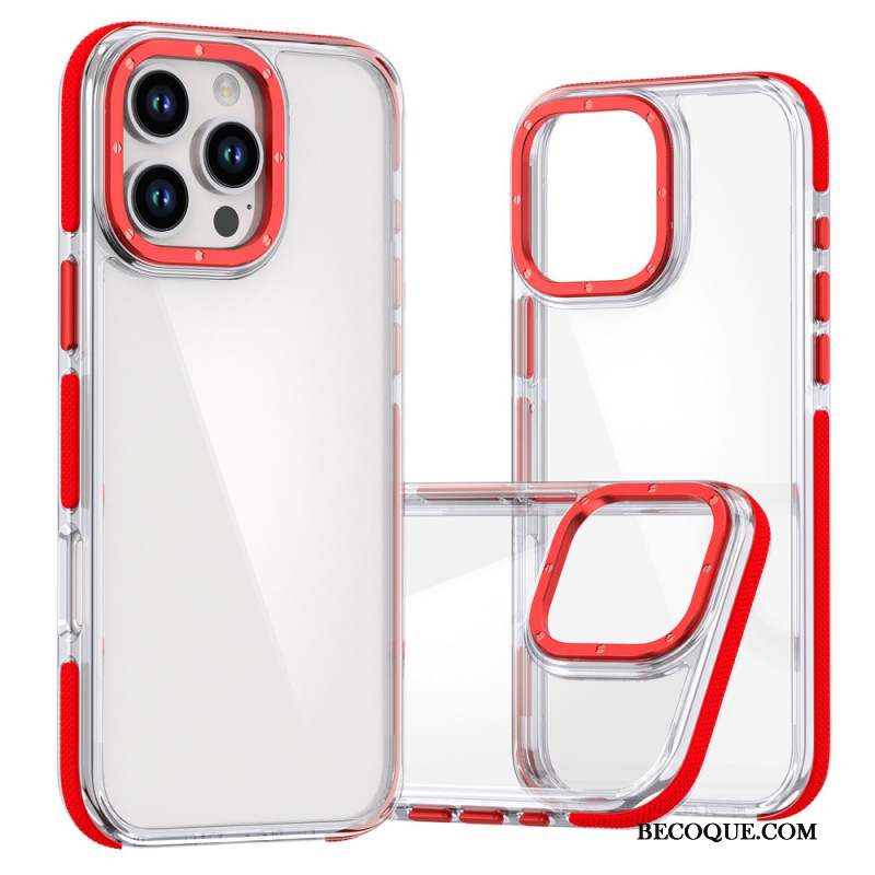 Coque iPhone 16 Pro Anti-Chute Transparente