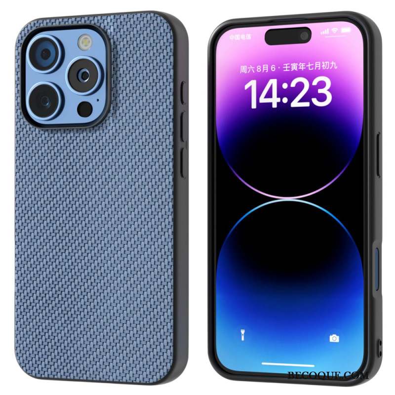 Coque iPhone 16 Pro Fibre Carbone ABEEL