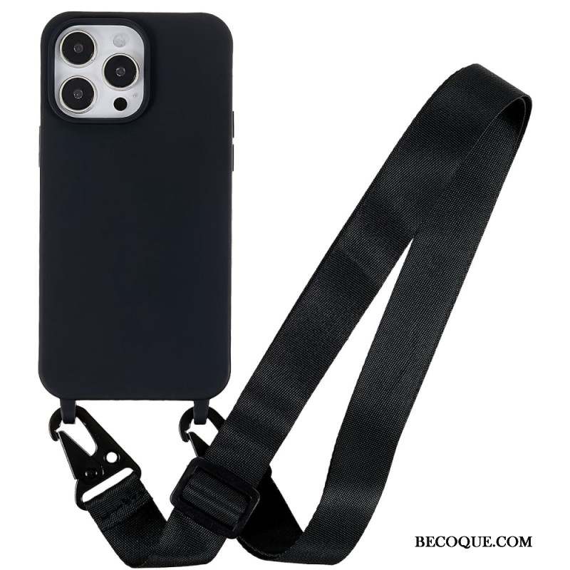 Coque iPhone 16 Pro Lanière Ajustable