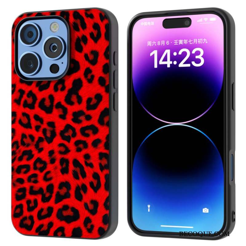 Coque iPhone 16 Pro Léopard ABEEL