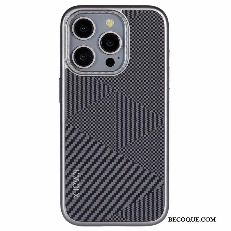 Coque iPhone 16 Pro Max Fibre Carbone X-LEVEL