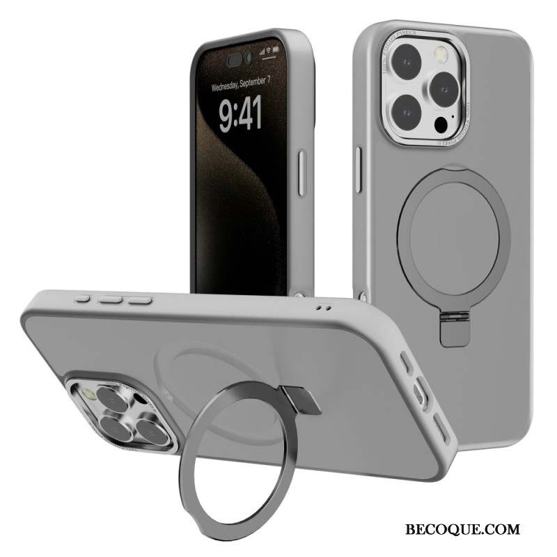 Coque iPhone 16 Pro Max Finition Mate Support Magnétique