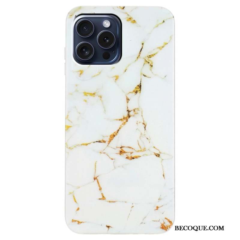 Coque iPhone 16 Pro Max Motif Marbré