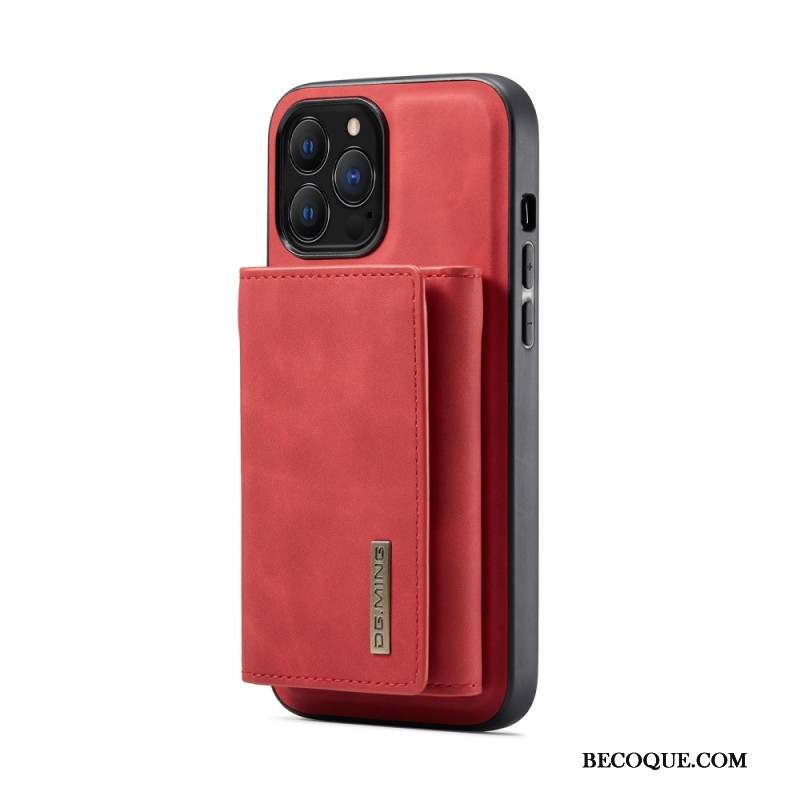 Coque iPhone 16 Pro Max Portefeuille Détachable DG.MING