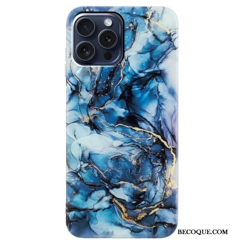 Coque iPhone 16 Pro Motif Marbré