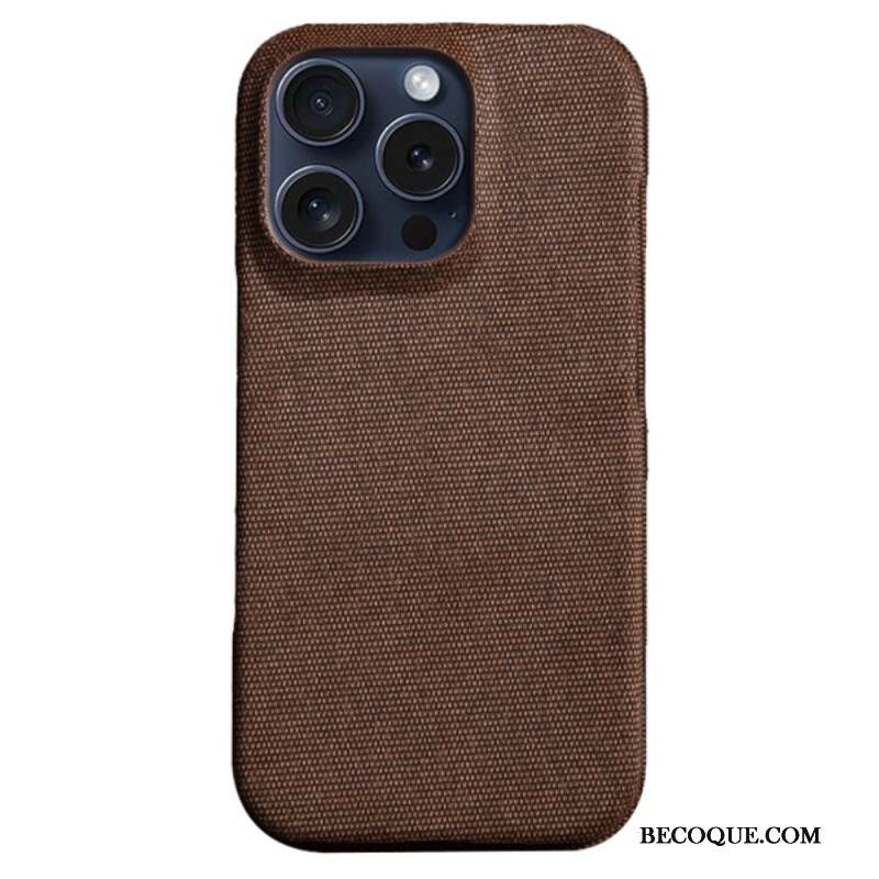 Coque iPhone 16 Pro Texture Tissu