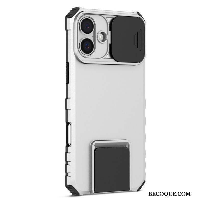 Coque iPhone 16 Protecteur Camera et Support