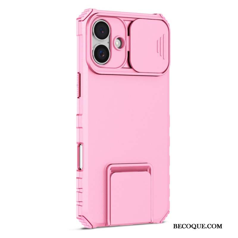 Coque iPhone 16 Protecteur Camera et Support