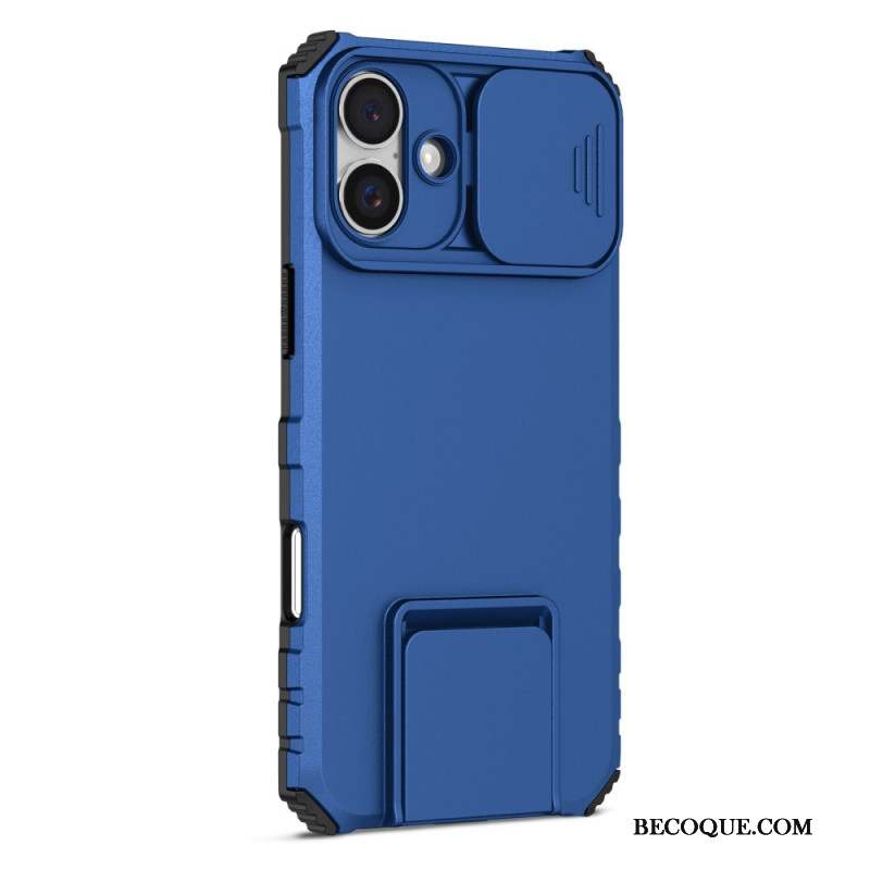 Coque iPhone 16 Protecteur Camera et Support