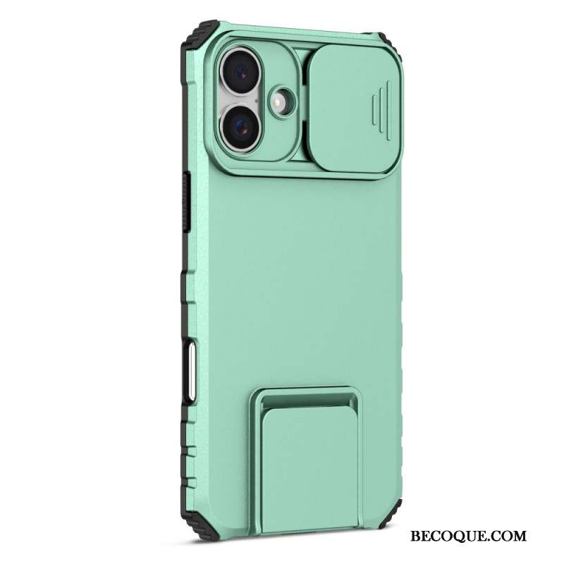 Coque iPhone 16 Protecteur Camera et Support