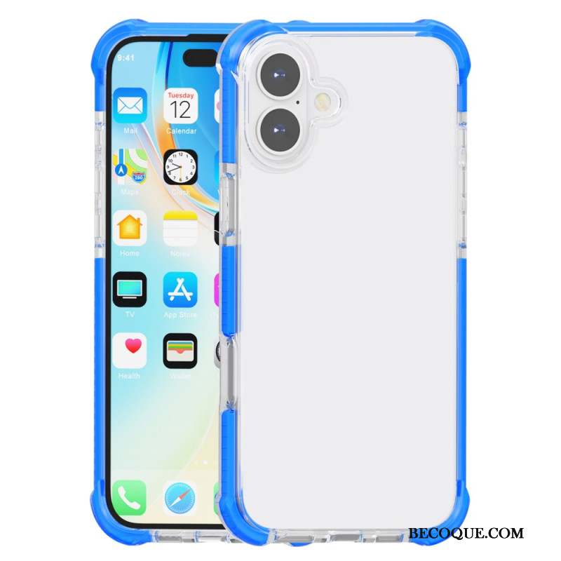 Coque iPhone 16 Rebords Colorés