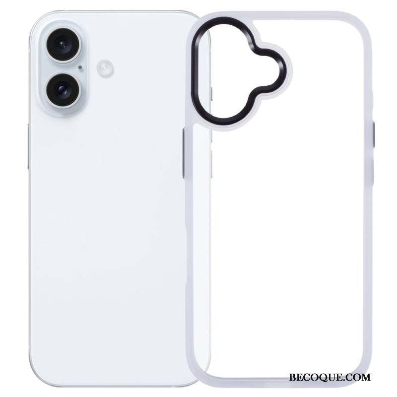 Coque iPhone 16 Rebords Silicone