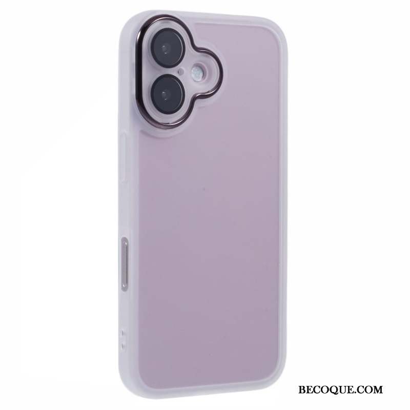 Coque iPhone 16 Transparente Colorée