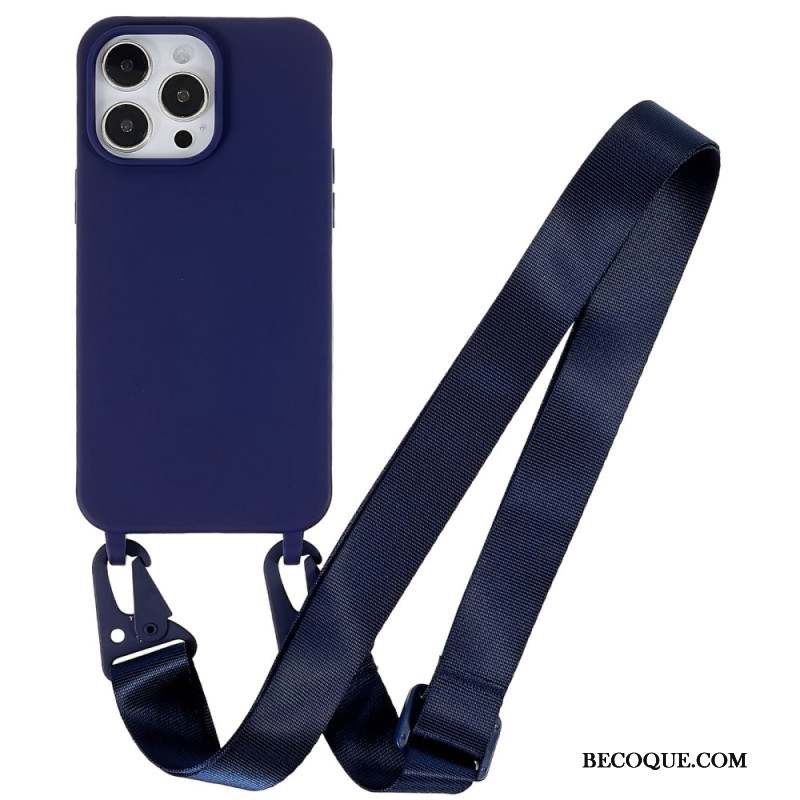 Coque à Cordon iPhone 16 Pro Max Réglable