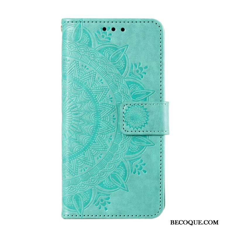 Etui Portefeuille Pour Xiaomi Redmi Note 13 Pro 4G / Poco M6 Pro 4G Avec Motif Mandala