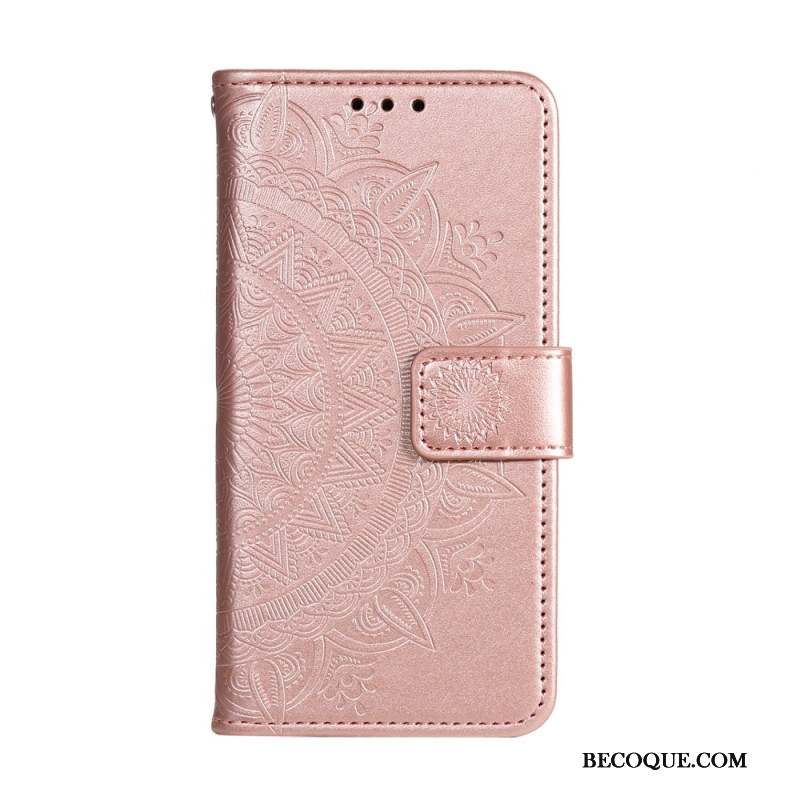 Etui Portefeuille Pour Xiaomi Redmi Note 13 Pro 4G / Poco M6 Pro 4G Avec Motif Mandala