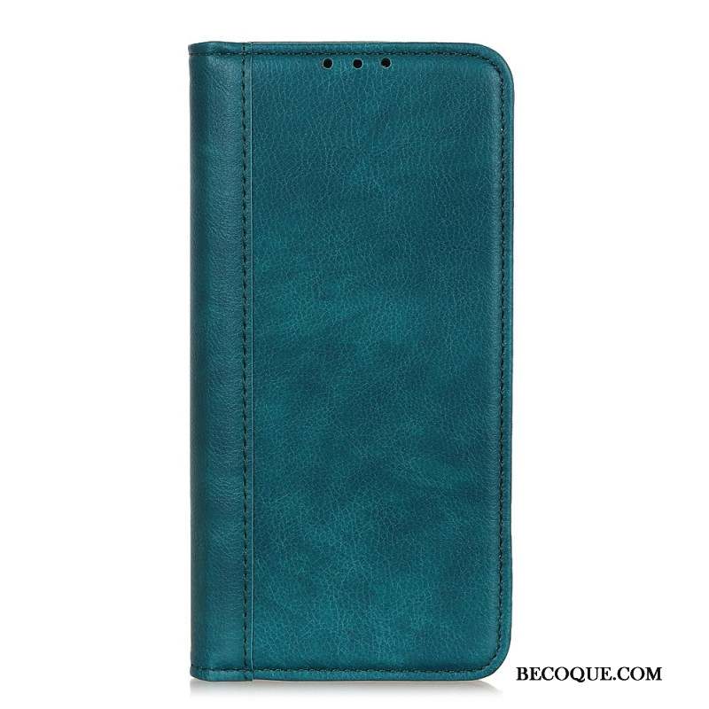 Flip Cover Huawei Nova 11 Pro Cuir Fendu