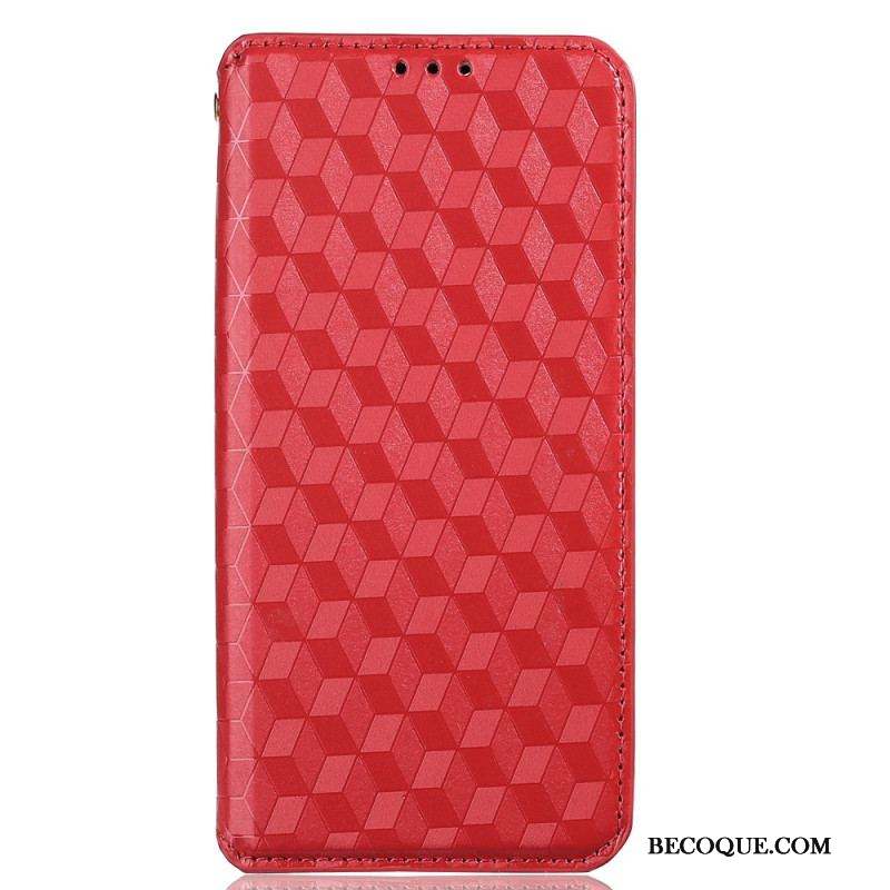 Flip Cover Huawei P60 Pro Motif 3D